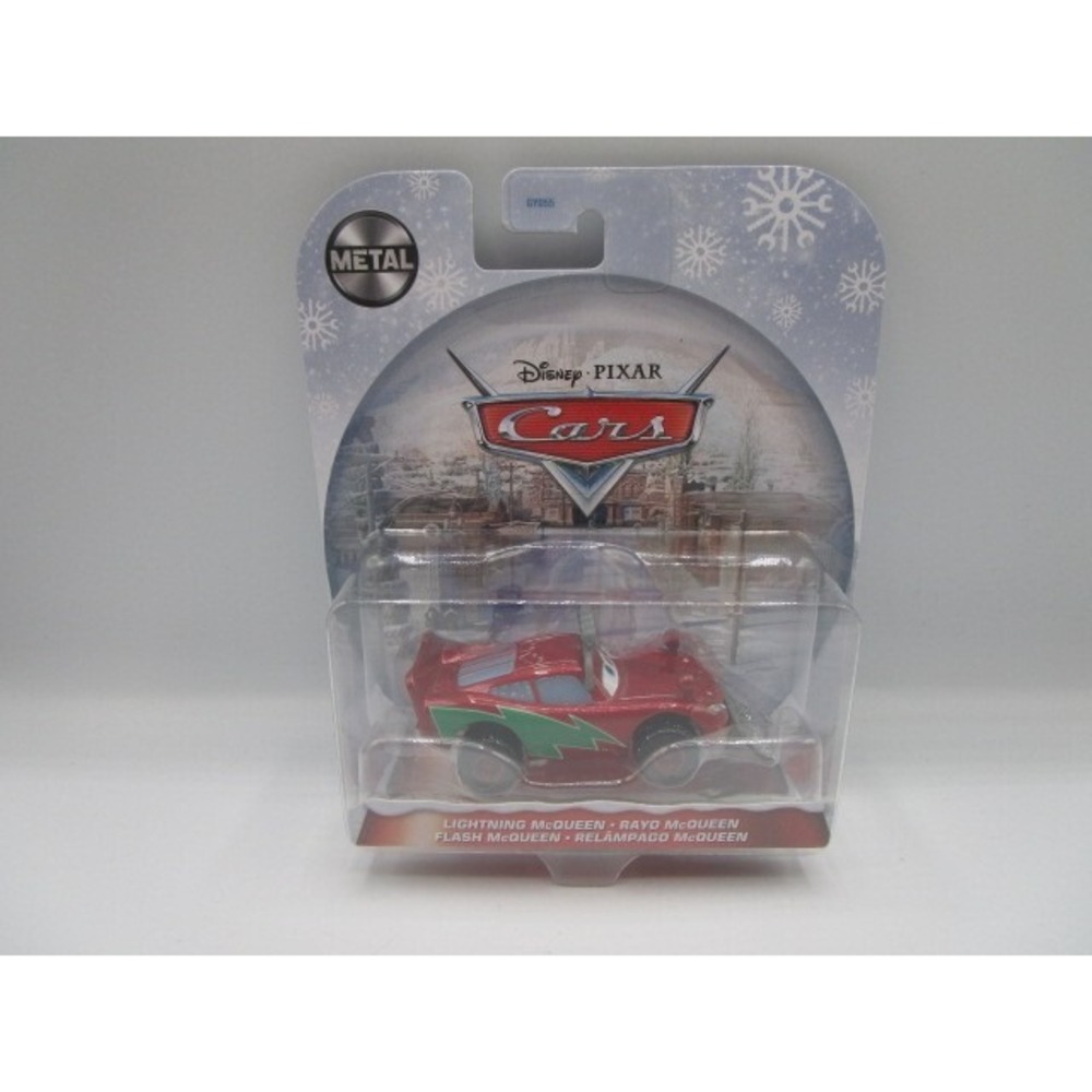 Disney Pixar Cars Winter Series Lightning McQueen With Plow Die Cast Car